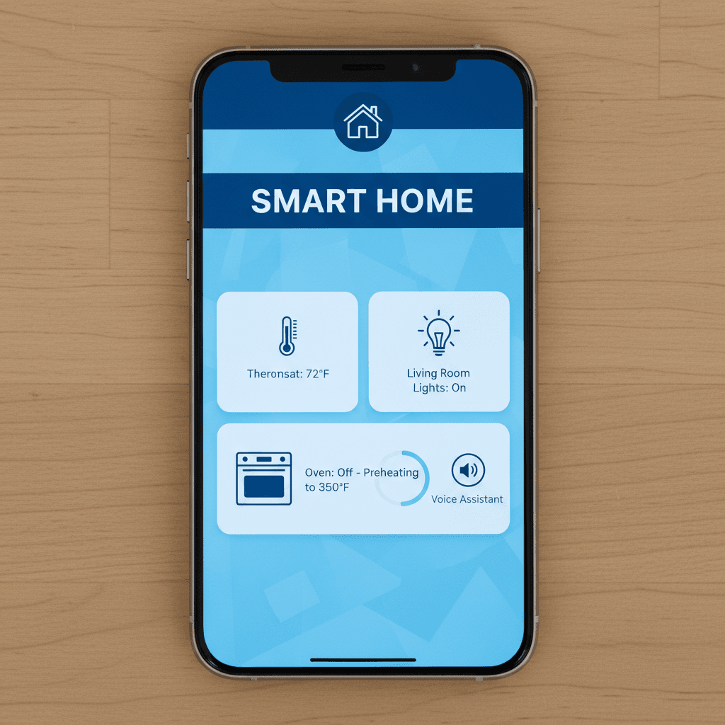 App-guided smart home setup