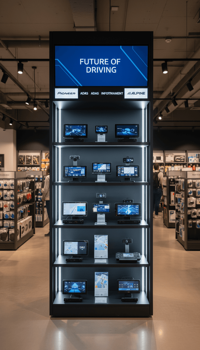 Automotive electronics on display
