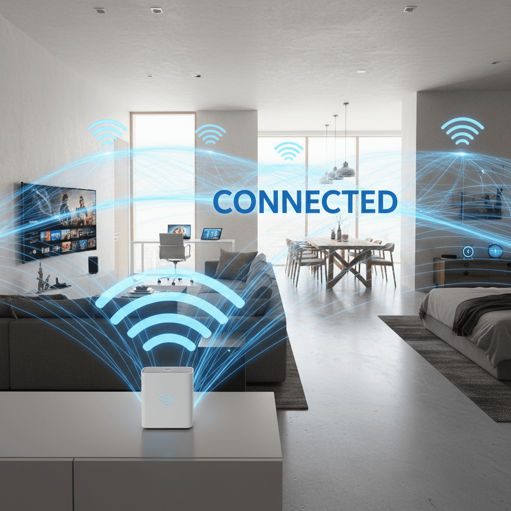 Wi-Fi 6 improved range and signal strength