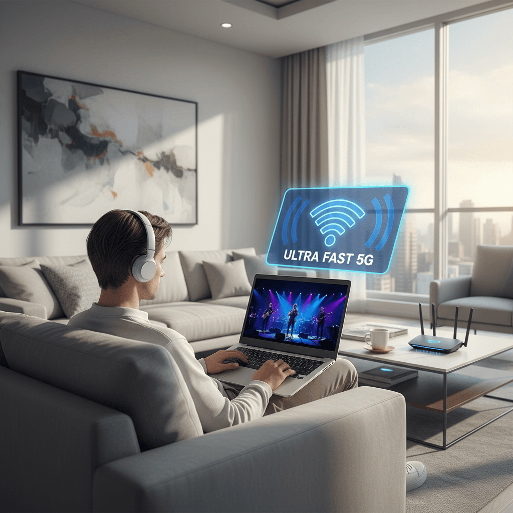 Wi-Fi 6 reduces lag for streaming and gaming