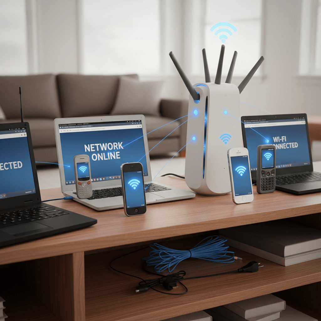 Wi-Fi 6 backward compatible with older Wi-Fi devices